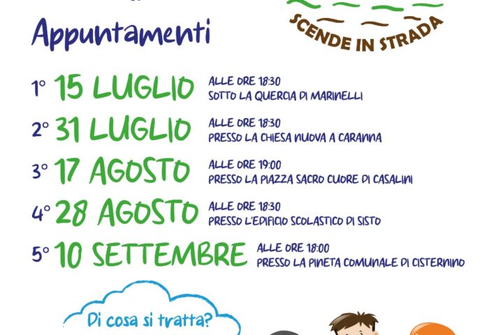 Il sostegno educativo scende in strada